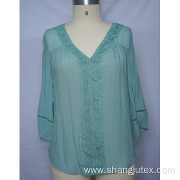 Women's lace casual top